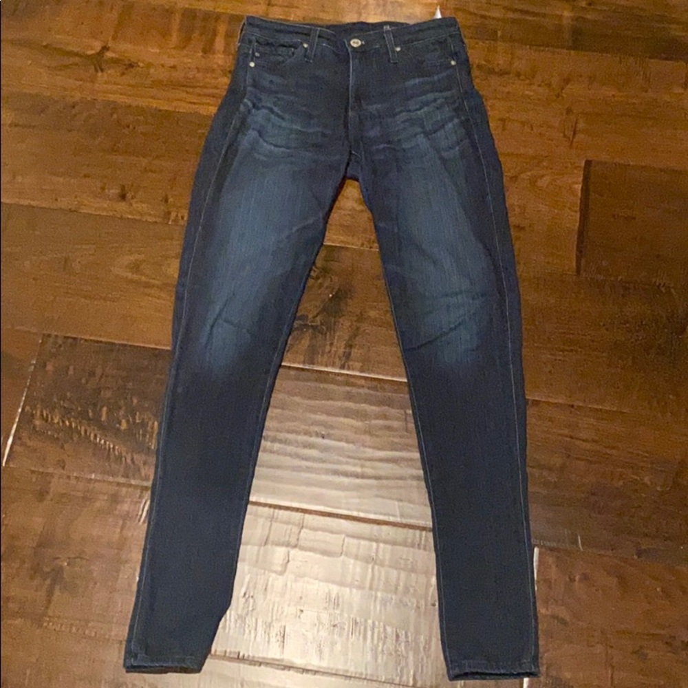 AG Jeans - The Abbey mid-rise super skinny jeans